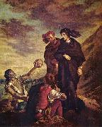 Hamlet und Horatio auf dem Friedhof, Eugene Delacroix